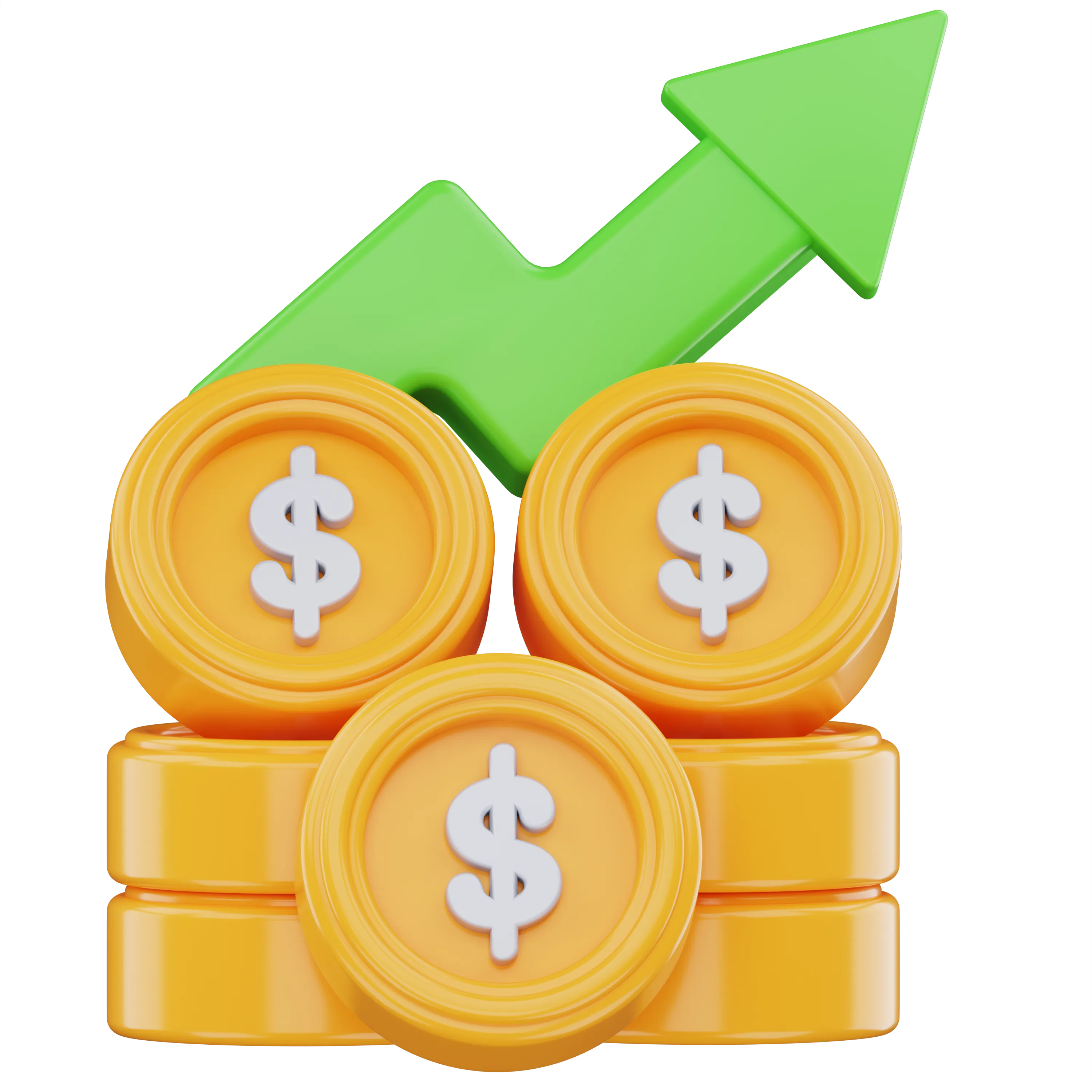 Logo with three stylized interlocking chain links in dark blue.